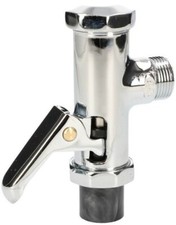 WC-DRUCKSPÜLER ARMATUR MECHANISCHE AUSLÖSUNG 3/4'' SPÜLARMATUR WC CHROM