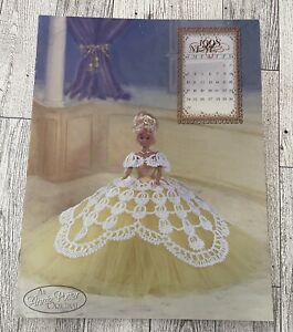 CROCHET 1998 Miss May Barbie Fashion Doll Royal Dress Pattern O465