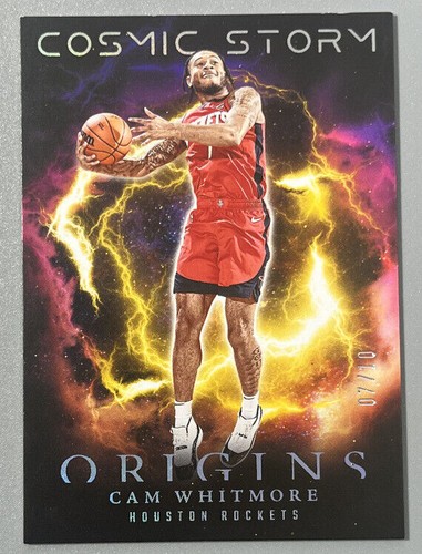 2023-24 Panini Origins Cam Whitmore Cosmic Storm RC Rookie Gold 07/10 SSP