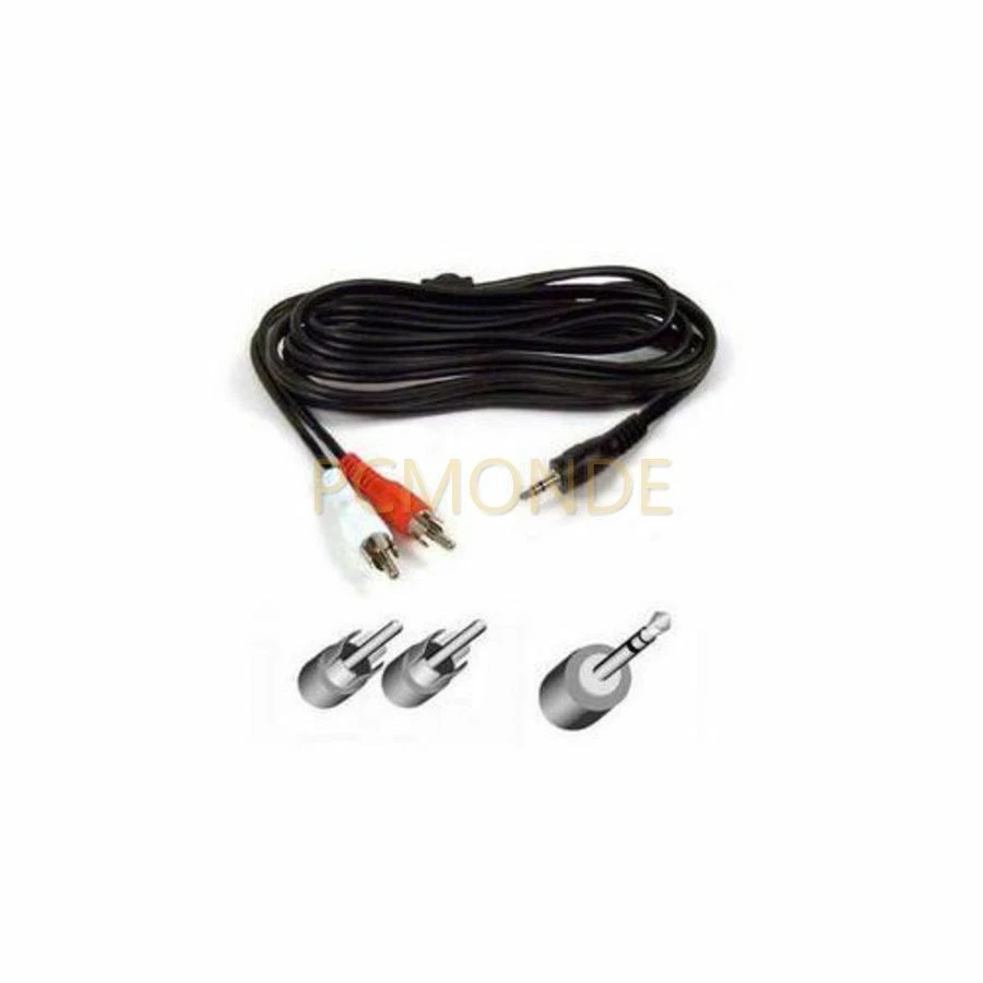 Belkin 12ft 3.5mm to Red / White Stereo Y-Splitter Audio Cable (F8V235-12) - Image 1 of 1