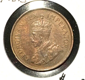 South Africa 1935 half penny KM 13.3 XF/Au - Picture 1 of 2