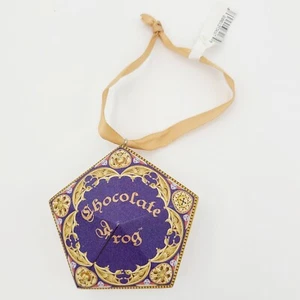*Ornament* Universal Studios Wizarding World of Harry Potter Chocolate Frog Box - Picture 1 of 3