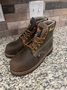 THOROGOOD AMERICAN LEGACY WATERPROOF 6”INSULATED BOOT soft toe Men’s size 7.5 - Picture 1 of 10