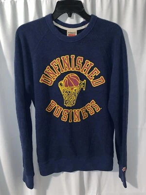 Homage Cleveland Cavs Cavaliers Unfinished Business Basketball Sweatshirt Medium - Image 1 of 3