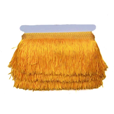 10 Yard 9cm Chainette Tassel Fringe Trimming Costume Dress Curtain Lace Edging - Image 1 of 4