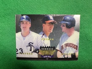 Donruss Dominators #5 1995 Ventura Fryman Williams Medias Blancas Tigres Gigantes - Imagen 1 de 1