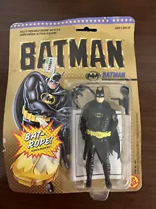 Modellino vintage 1989 BATMAN Bat-Rope Michael Keaton di Toy Biz - Foto 1 di 6