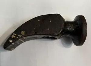 Testa di martello calzolaio vintage acciaio forgiato pelle lavoro 12,7 oz senza manico - Foto 1 di 6