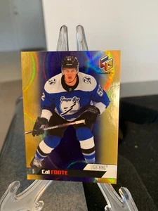 Cal Foote 2020-21 Upper Deck HoloGrFx Gold # HG-19 - Tampa Bay Lightning  - Picture 1 of 2