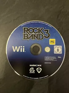 Rock Band 3 Nintendo Wii Disc Only - Picture 1 of 1