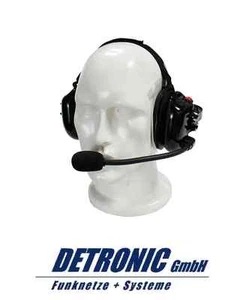 Cuffie da corsa archetto/cofano superiore (DET-44B) per Motorola DP4400 - DP4800 - Foto 1 di 4