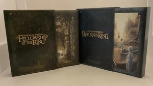 2 Lord Of The Rings DVD 4 Disc Sets Return of the King & Fellowship Of The Ring  - Bild 1 von 3