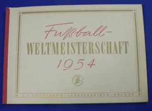 FOOTBALL - World Cup 1954, Vogelsang - cigarette picture album, German GAMES - Picture 1 of 24