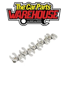 SEALEY S0845 CROWS FOOT SPANNER SET Flare Nut 3/8" METRIC 10 PIECE SIEGEN - Picture 1 of 2