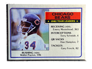 1983 Topps Football YOU PICK THE PLAYER:  Walter Payton Lott Dorsett Montana or
