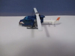 1989 Diecast Matchbox Mission Helicopter Blue Thunder Version Unlicensed - Picture 1 of 2