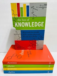 Homeschool CHEMISTRY PHYSICS GEOMETRY ALGEBRA Box of Knowledge MATH SCIENCE SET - Bild 1 von 7
