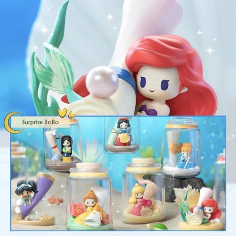52Toys X Disney Princess Magic Wishing Bottle Series Blind Box Confirmed Figure! Cover