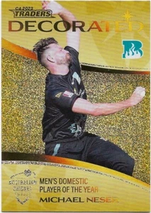2023 / 24 Cricket Traders Decorated Priority (DP12) Michael NESER 16/40 - Picture 1 of 1