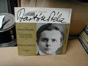 SLPX 1300 Bella Bartok complete edition No1 four piano pieces Gabos LP - Picture 1 of 1