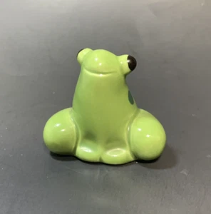 Lorrie Veasey Ceramic Tiny Frog "Our Name Is Mud" Figurine 2” Square - Picture 1 of 6