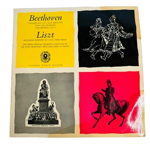 Beethoven Liszt Concerto No 5 in E Flat Major Vinyl Record LP 1958 - Picture 1 of 4
