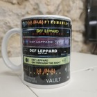 Def Leppard Cassette Tape collection unofficial Cup Mug Sheffield UK