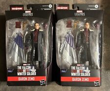 Marvel Legends Series The Falcon and the Winter Soldier 6" Baron Zemo Lot Of 2