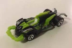 Hot Wheels 2013 Mattel Wattzup Green # 1186 Diecast Race Car 1:64 RARE EXCELLENT - Picture 1 of 6