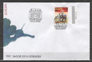 Aland D31 FDC 2002 circus elephant 1v below face - Picture 1 of 1