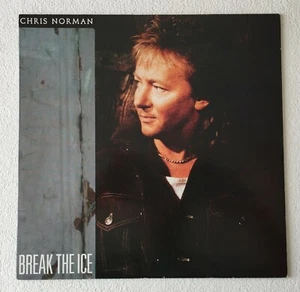 [SMOKIE] CHRIS NORMAN ~ BREAK THE ICE ~ 1989 UK 12-TRACK VINYL LP RECORD [Ref.2] - Picture 1 of 6