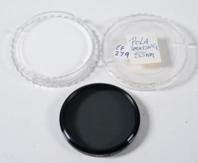 Bower 55mm Circular Polarizer Camera Filter with case - Image 1 of 2