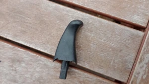 VW CORRADO DRIVERS RIGHT SIDE SEAT TILT LEVER PULL GENUINE BLACK 867881634 - Picture 1 of 4