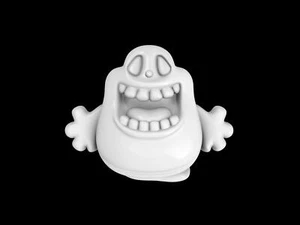 Slimer Ghost Mold, Bath Bomb Mold, Soap Mold, Chocolate Mold, Craft Mold - Picture 1 of 6