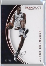 2016-17 Panini Immaculate Collegiate Red /25 Andre Drummond #1