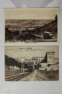 CUNEO PROVINCIA-MONDOVI'-FUNICOLARE-LOTTO 2 CARTOLINE-C61-164 - Picture 1 of 1
