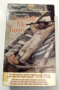 They Call Me Trinity Betamax (NOT VHS) W/Terrance Hill By Embassy Suites - Picture 1 of 3