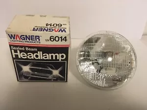 Genuine Wagner 6014 Sealed Beam Headlamp, NOS - Picture 1 of 6