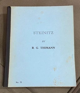 Wilhelm Steinitz by R.G. Thimann Good Condition Best Price Online CHRC - Foto 1 di 3