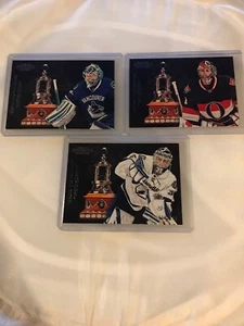 2012-13 Contenders SCHNEIDER / ANDERSON / LINDBACK Vezina Contenders Lot /999 - Picture 1 of 2