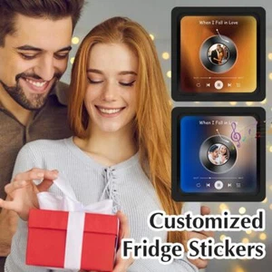 Customized Music Fridge Magnet Personalized Album Fridge Magnet Movement NewHot - Picture 1 of 17