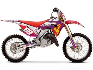 GRAPHICS DECALS FULL KIT FOR CR125 CR250 02-07 POLISPORT RESTYLE KITS 2017 - Picture 1 of 2