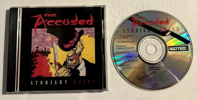 THE ACCUSED-STRAIGHT RAZOR-1991 "PROMO CD" NASTYMIX RECORDS 7200-2 "HEAVY METAL" Foto 1 de 4