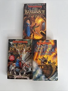 VTG JV Jones Complete Book of Words Trilogy 3 Paperback Set Series Fantasy 1995 - Picture 1 of 16