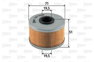 VALEO Fuel Filter For RENAULT OPEL DACIA SUZUKI Clio II Kangoo Laguna I 190656 - Image 1 of 4