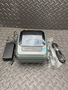 Zebra GK420d USB Ethernet Label Thermal Barcode Printer GK42-202211-000 /w AC - Picture 1 of 7