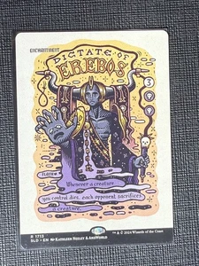 Mtg Secret Lair Prints of Darkness — Dictate Of Erebos —NM - Picture 1 of 1