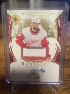 2021-22 Ultimate Collection Rookie Patch Auto /99 Joe Veleno Detroit Red Wings - Bild 1 von 2