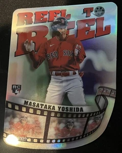 2023 Bowman's Best Reel-to-Reel Die Cuts Masataka Yoshida #RR-10 Boston Red Sox - Picture 1 of 2