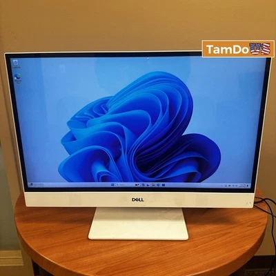 DELL Inspiron 3477 AIO PC, 23.8in FHD Touch, i3-7130U, 16GB, 1TB HDD+256GB SSD - Image 1 of 4